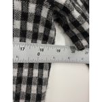 J.Crew  Collection Black White Gingham Italian Cashmere Cardigan Sweater M Photo 7