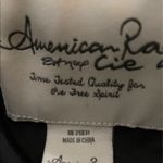 American Rag  Cie Womens Bohemian Vest Black Red Cream Tie Waist Size M Photo 1