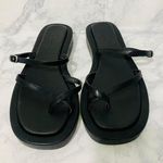 Princess Polly Black Riki Mini Belt Sandals Photo 0