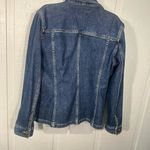 Jones New York  Sport Women’s Denim  Button Jacket Size Large EUC Photo 6