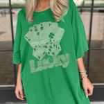 Oversized Shirt Green Photo 1