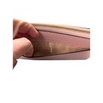 Kate Spade  zip around continental Leather wallet Tiffany Pink Photo 4