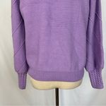 Simplee Apparel Simplee Sweater Knit‎ Pullover Womens Size Large Purple Photo 5