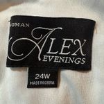 Alex Evenings Alex‎ Evenings Midi Maxi Asymmetrical Dress Wedding Party Floral Shawl 24W 3X Photo 14