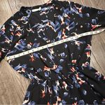 Lush Clothing Dark Floral Fairy Wrap Dress Sz S Black Short Feminine Church Grunge Y2K Office Photo 14