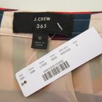 J.Crew NWT Pleated A-Line Midi in Dark Sea Cerise Art Deco Print Skirt 6 Photo 2