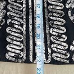 Chico's  Women's Open Front Blazer Jacket Overlay Design Mock Neck Black‎ Size 1 Photo 5