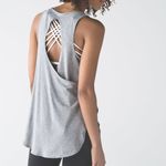 Lululemon Heathered Light Gray Cruiser Tank Photo 1