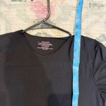 Commando Butter Luxe Short Sleeve Bodysuit Sz Large Classic Minimalist Stretch Black Photo 5