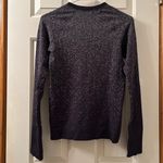 Lululemon Rest Less Pullover Long Sleeve Size 4 Herringbone Fade Black White Photo 1