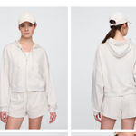 Gap Oversized Hoodie Cropped sweatshirt Photo 11