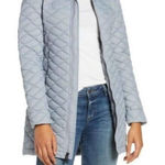 The North Face Women’s  Thermoball Eco Quilted Parka Gray Blue Size Medium Photo 0