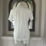 Michael Kors Printed Charm-Logo T-Shirt Logo Tee in White, Size S New w/Tag Photo 8