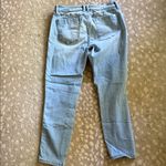 Bebe Stylish Light Blue Distressed Jeans Photo 1