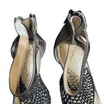 Thalia Sodi  Gold-Tone Rhinestone Wedges 8.5 Photo 7