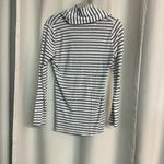 Splendid Anthropologie striped cowl neck long sleeve long sweater size large Photo 4