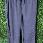 Faherty  essential  pant Women's Size Medium Navy Blue Photo 0