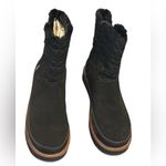 Coach Isa Suede Faux Fur Black Boots sz 9 Photo 8