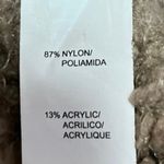 Kensie Women's Beige Short Sleeve Open Cardigan Fringe Hem Fur Sweater Top XS/S Photo 3