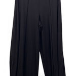 EXPRESS  Womens Wide Leg Pull Up‎ Pants Size L Capsule Stretchy Knit Timeless Photo 0