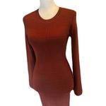 Madden Girl NWT Madden Rich Brown Knit Dress | Size M Photo 2