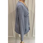Talbots  Knit‎ Sweater Blazer Blue & White Old Money Preppy Grandmacore Photo 3