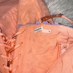 House Of CB NWOT  Harper Sorbet Lace Trimmed Mini Dress sz S Photo 7