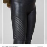 Spanx Faux Leather Moto Leggings Photo 1