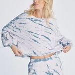 Wildfox  Olivia Muse Spiral Dye Women’s Lavender & Blue Sweatshirt Size XS Photo 1