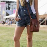 Dollhouse Denim Overalls Sz Large Distressed Coverall Shorts Shortalls Grunge Skater 90s Photo 8