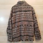 {L} Grizzly Sherpa Gray Black Quarter Zip Pullover Jacket Size L Photo 1