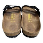 Birkenstock Ibiza Sandals Black Patent Birko-Flor Two Strap Slip On Women’s US 7 Photo 4