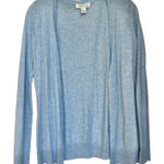 Forever 21  Light Blue Heather V-Neck Cardigan Small Photo 0