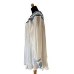 Free People  Women's Erin Ivory Embroidered Long Sleeve Mini Dress Size XS Photo 4