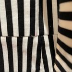 Main Strip  Striped Jumpsuit Black and White Size Large Photo 6