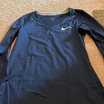 Nike  pro blue top M Photo 3