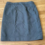 Burberry Vintage Grey  mini skirt (pencil skirt) with zipper and button closure Photo 0