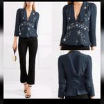 RIXO London Navy Embellished Star V Photo 1
