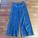 Pilcro and the Letterpress Anthropologie Wide Leg Cropped Jeans ~ Size 26 💛🍄 Photo 6