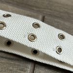 Double grommet belt White Size M Photo 4