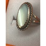 Beautiful Sam P Sterling Silver 925 Mother of Pearl Ring Size 3.5 Photo 1