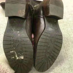 Ivanka Trump  Brown Knee High Boots w. Gold Detail Photo 8