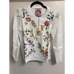 Johnny Was MIXED MEDIA LONG SLEEVE TEE Photo 3