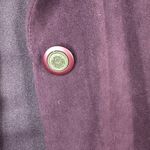 R&K Originals Vintage Plum Purple Velour Long Button Blazer Jacket & Midi Dress Size 10 Photo 6