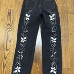 Still Here embroidered high rise jeans Photo 2