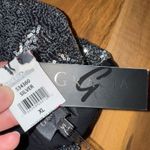 Gracia XL Silver Sequin Skirt Party Cocktail Club NWT FLAW holiday costume Photo 1