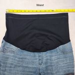 Liz Lange  Maternity Blue Distressed Cotton Stretch Jeggings Jeans Pants Large Photo 6