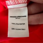 Amanda Uprichard  X Revolve Strapless Puzzle Gown In Crimson Red Photo 9