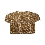 Garnet Hill  Silk Cotton Oversized‎ Sweater Women Small Pullover Photo 2