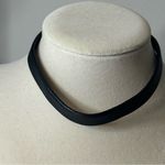 Forever 21 Faux Leather Black Choker Necklace Photo 1